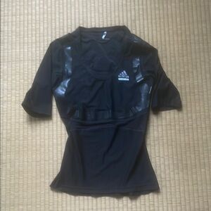 Adidas Black Clima 365 Compression Jersey